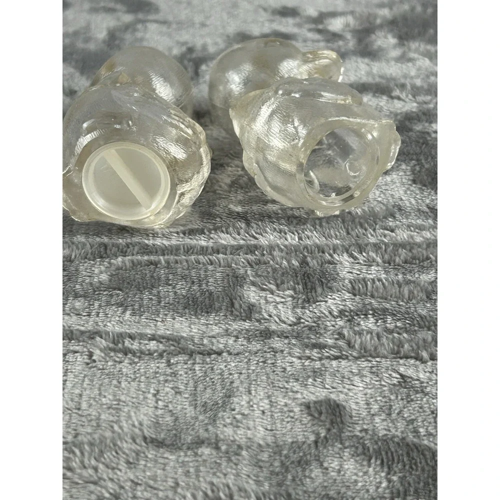 Vintage Clear Acrylic Duckling Salt And Pepper Shaker Kitschy‎ Kitchen Decor